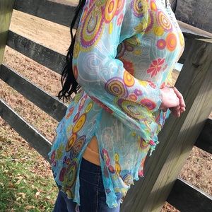 Sheer Mermaid Blouse